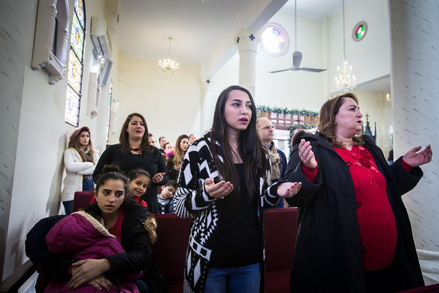 HOLY LAND COORDINATION: Sunday Mass with the parishioners of Holy Family parish in Gaza